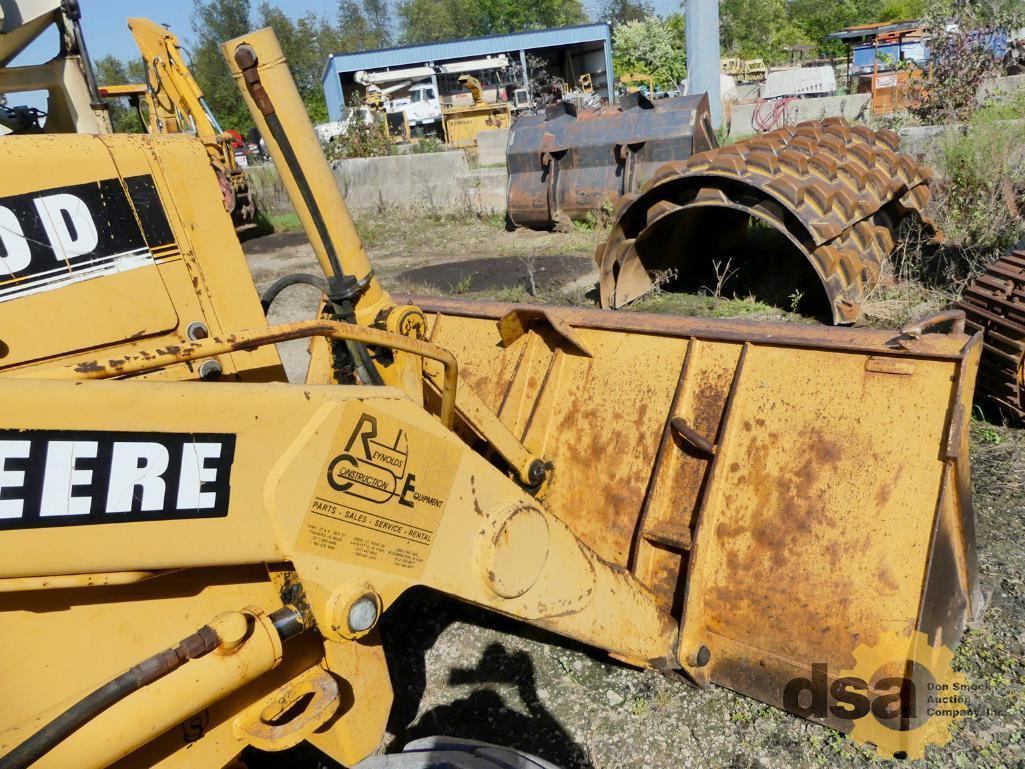 1995 Deere 310D Loader Backhoe, S/N T0310DG811688, Cab, Heat, 4X4, Turbo, Quick Coupler, Meter Reads
