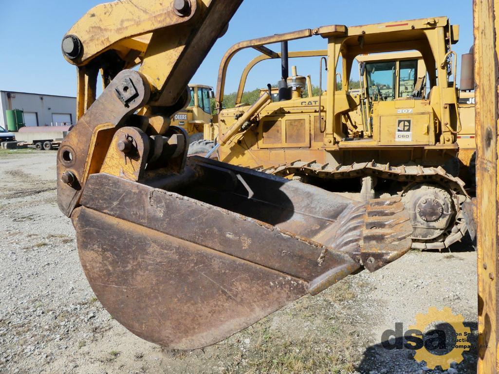 1995 Deere 310D Loader Backhoe, S/N T0310DG811688, Cab, Heat, 4X4, Turbo, Quick Coupler, Meter Reads