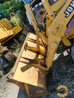 1995 Deere 310D Loader Backhoe, S/N T0310DG811688, Cab, Heat, 4X4, Turbo, Quick Coupler, Meter Reads