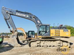 2015 Deere 470GLC Excavator, S/N 1FF470GXCFE471151, Meter Reads 5,288 Hours, Cab, Heat, Air Conditio