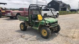 John Deere 850D Gator UTV, S/N MOXUDVDX012123, Canopy, 2 Seater, Dump Bed, Diesel, Front/Rear Tow Pa