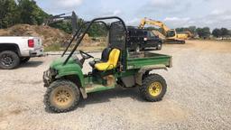 John Deere 850D Gator UTV, S/N MOXUDVDX012123, Canopy, 2 Seater, Dump Bed, Diesel, Front/Rear Tow Pa