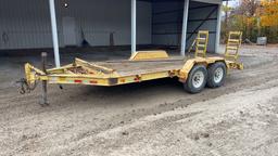 1995 Stigers T-5162D Tag Trailer,