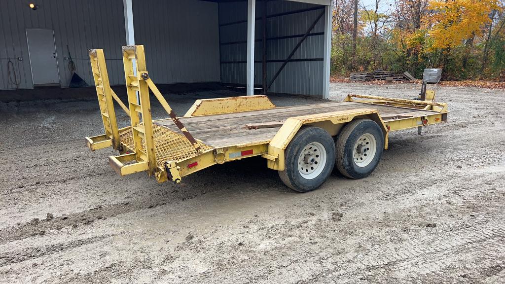 1995 Stigers T-5162D Tag Trailer,