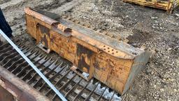 80" Case Skid Steer Bucket with Teeth