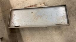 Standard Skid Steer Mounting Plate