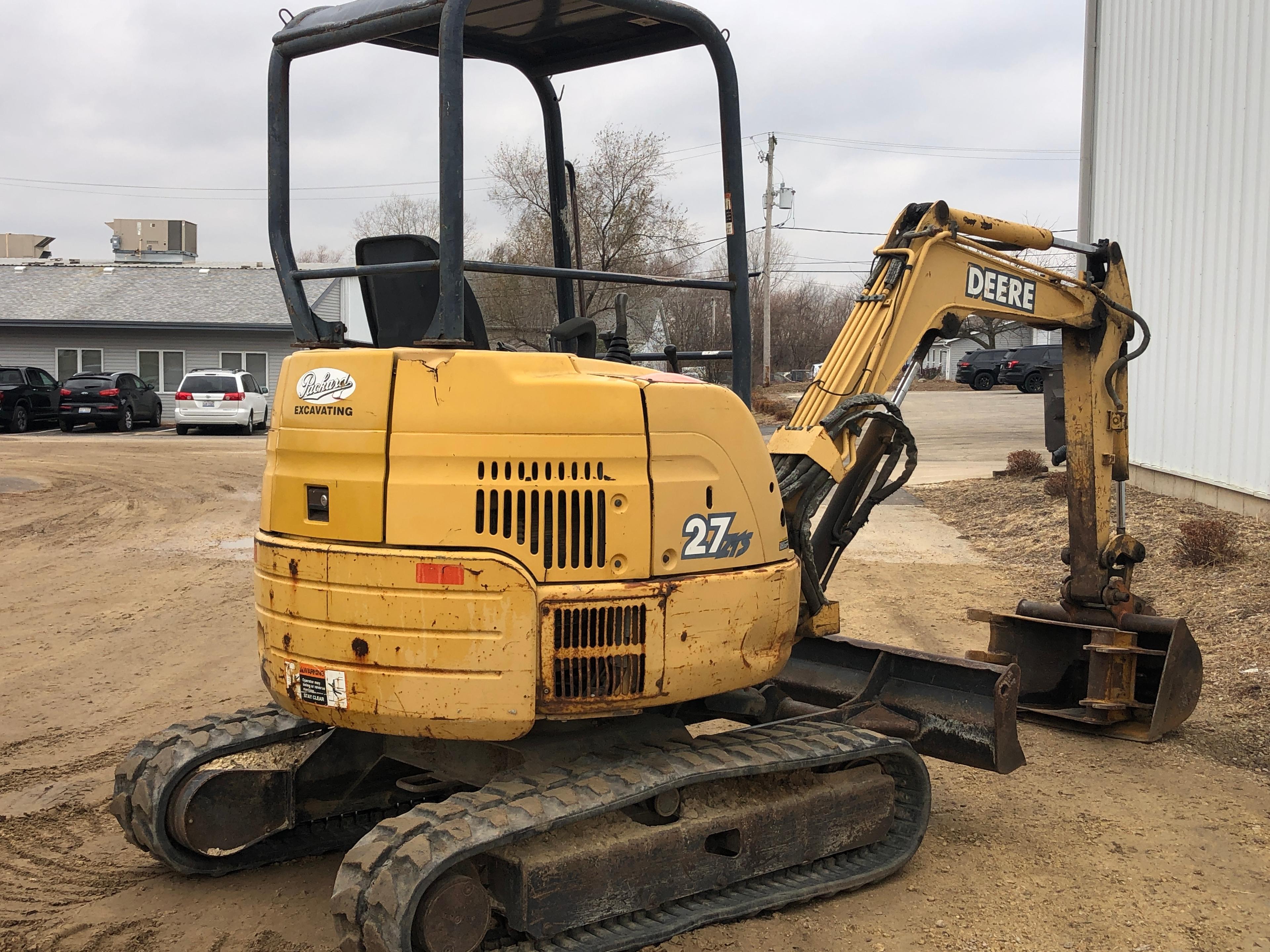 2000 John Deere 27 ZTS Mini Excavator,