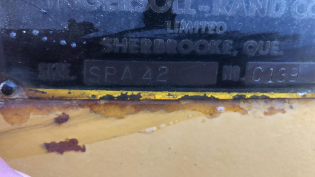 Ingersoll Rand SPA42 Smooth Drum Roller,