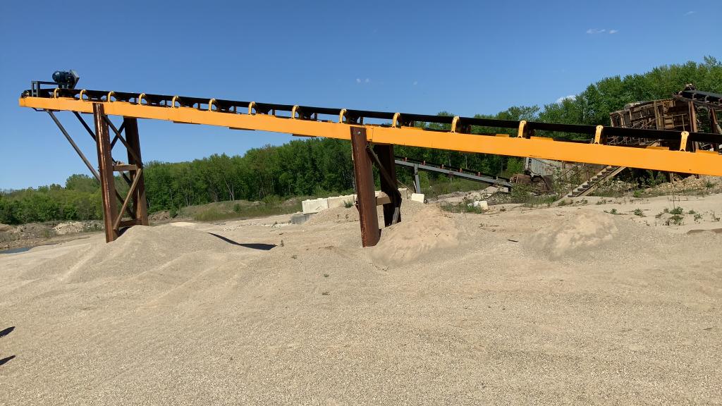 24" x 80' Electric Conveyor,