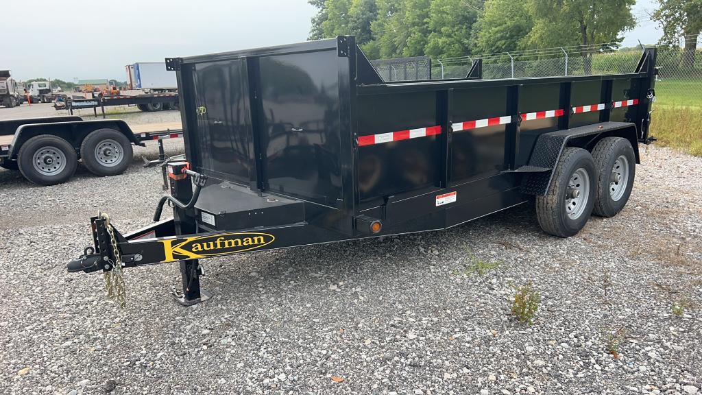 Unused 2023 Kaufman 4' 15,000# Dump Trailer,