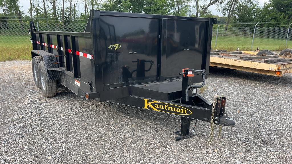 Unused 2023 Kaufman 4' 15,000# Dump Trailer,