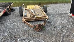 Single Axle Tilt Top Trailer,