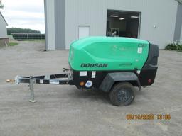 2018 Doosan C185 WD2 Air Compressor,