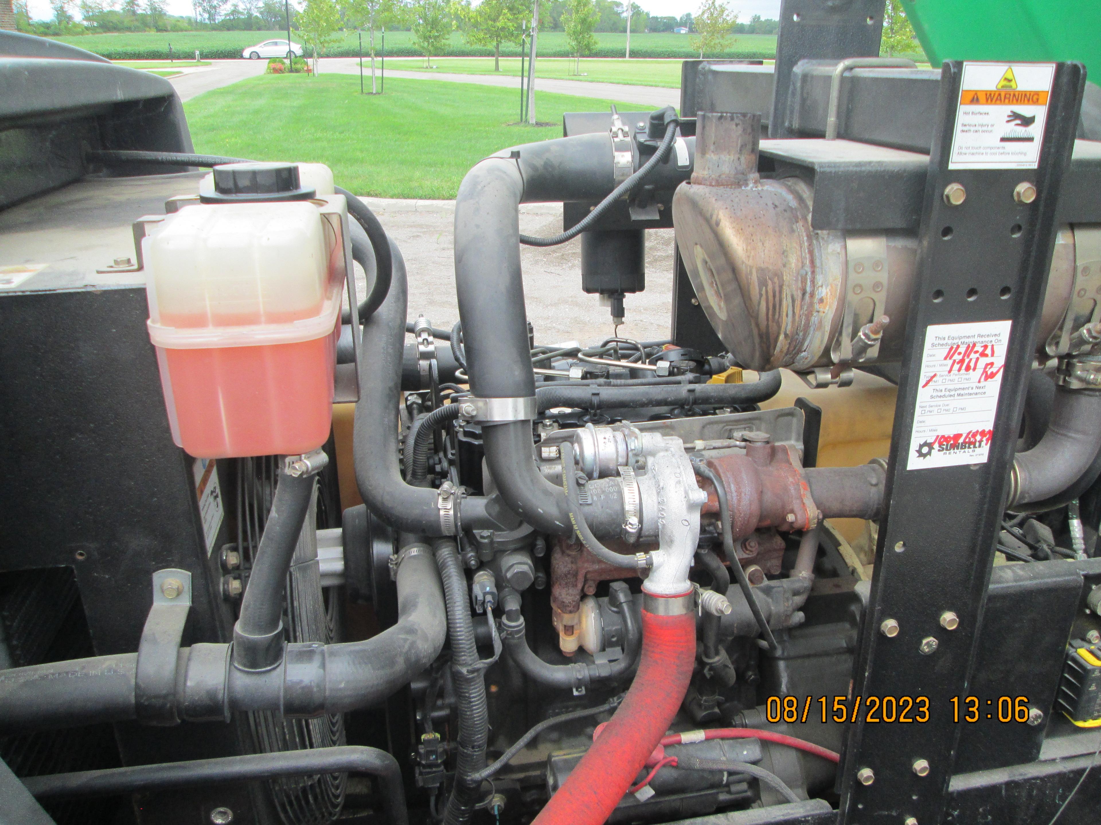 2018 Doosan C185 WD2 Air Compressor,
