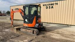 2019 Hitachi ZX38U-5A CLR Mini Excavator,