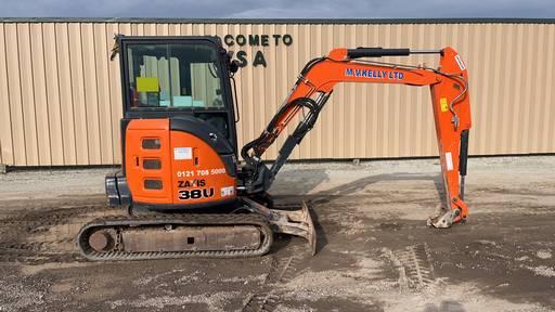 2019 Hitachi ZX38U-5A CLR Mini Excavator,