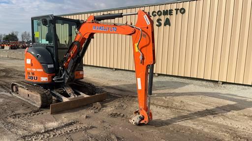 2019 Hitachi ZX38U-5A CLR Mini Excavator,