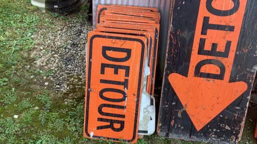 Assorted  Construction Signs