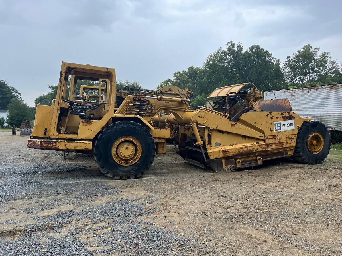 Cat 613B Self Elevating Scraper,