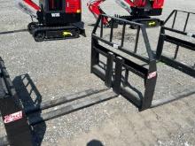 Unused Kivel Skid Loader 48" Pallet Forks