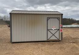 8' x 16' Electric Shed