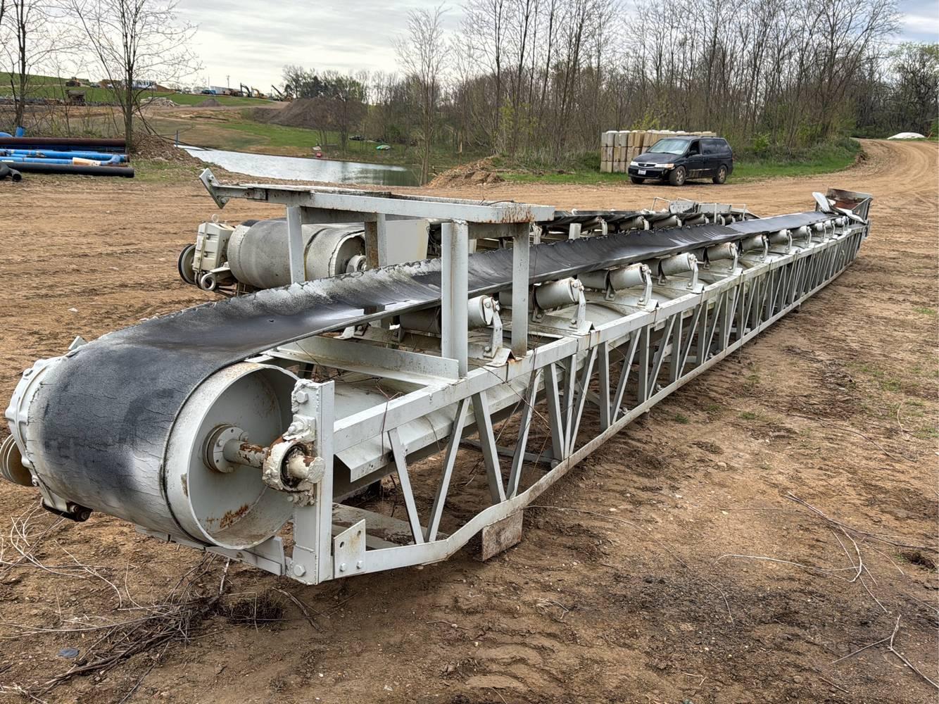 50’ Belt Conveyor, 20” Belt