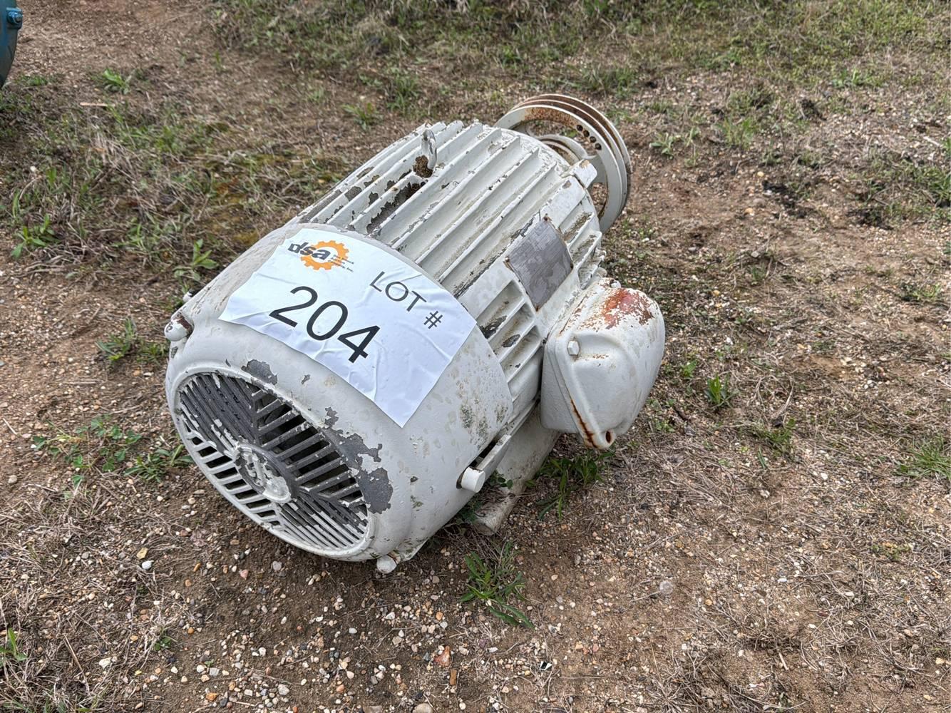 20HP Enclosed Motor