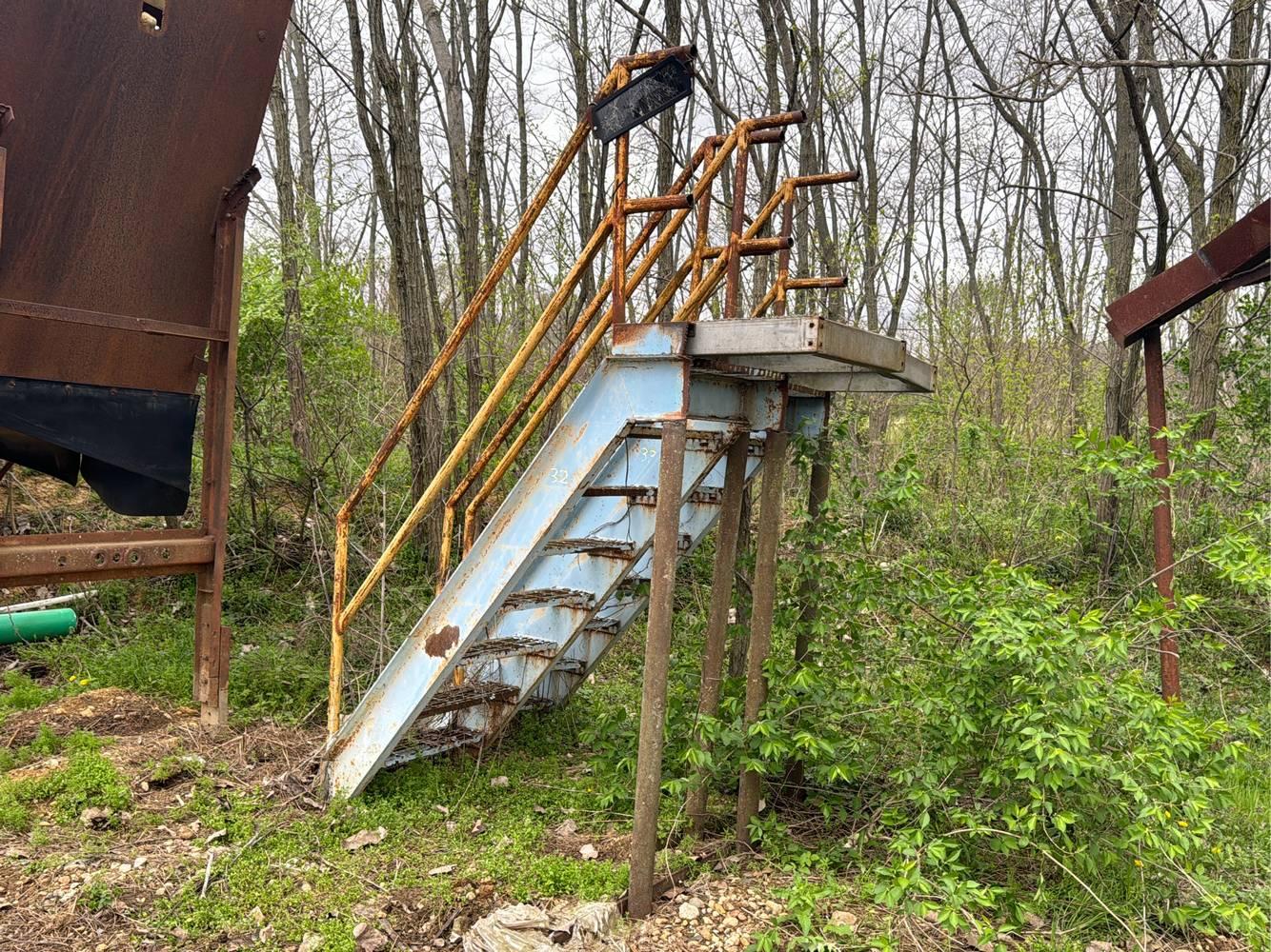 Metal Industrial Portable Staircase