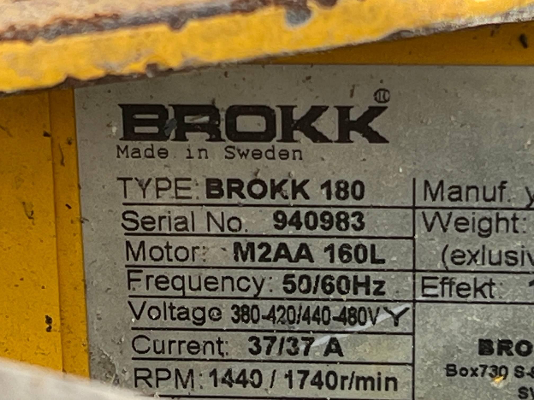 Brokk 180 Robotic Excavator