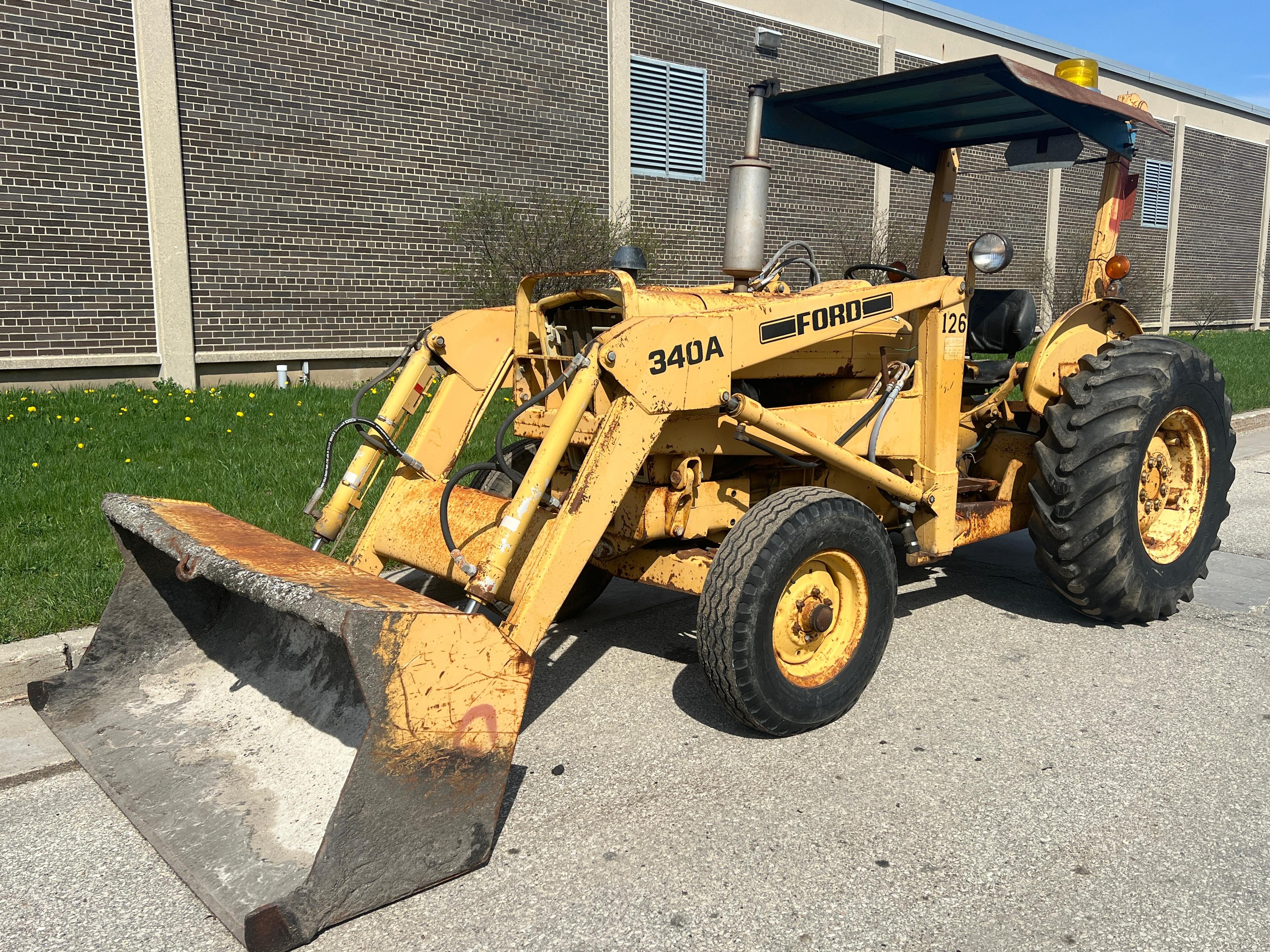 1984 Ford 340A Utility Tractor