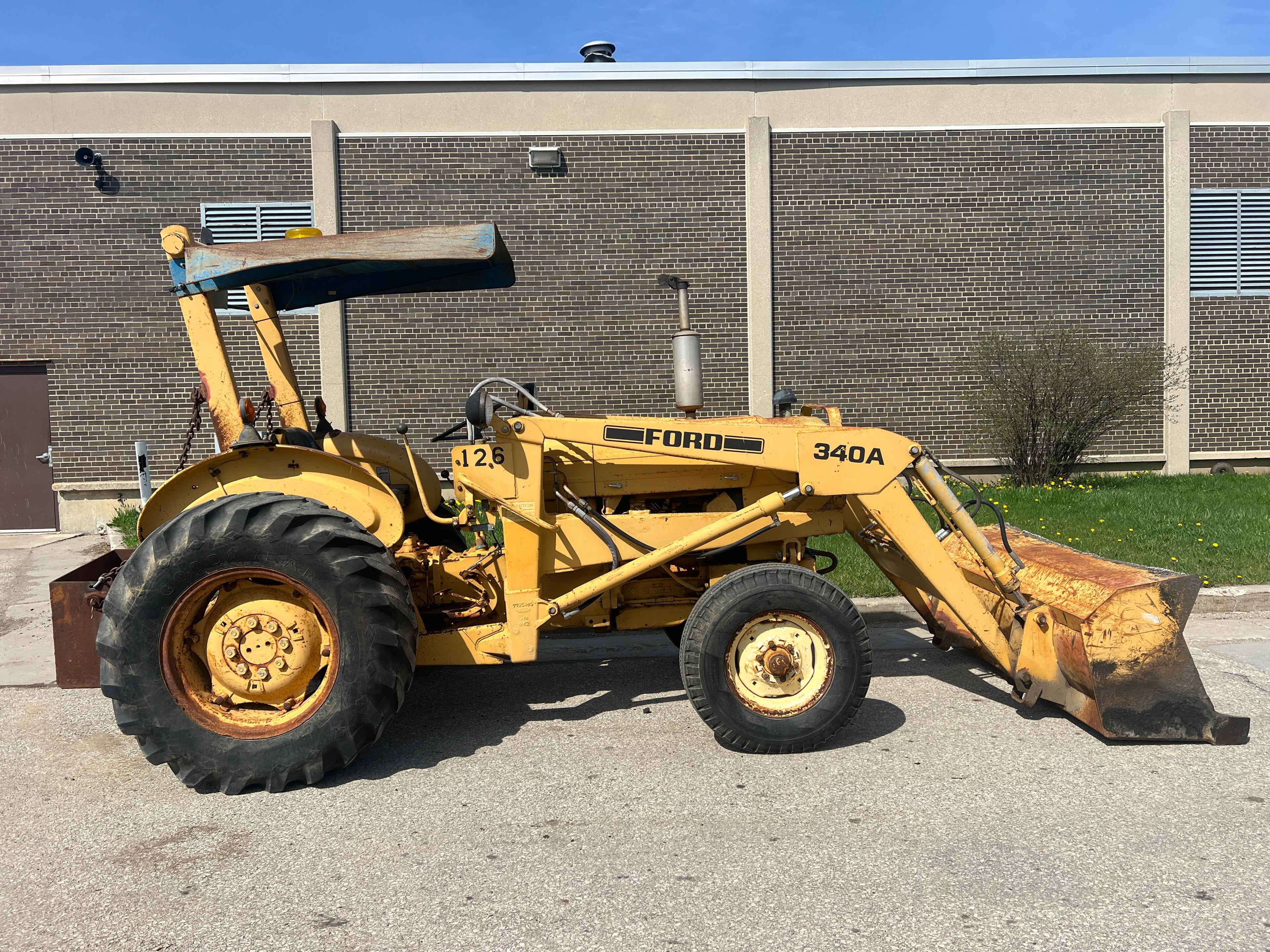 1984 Ford 340A Utility Tractor