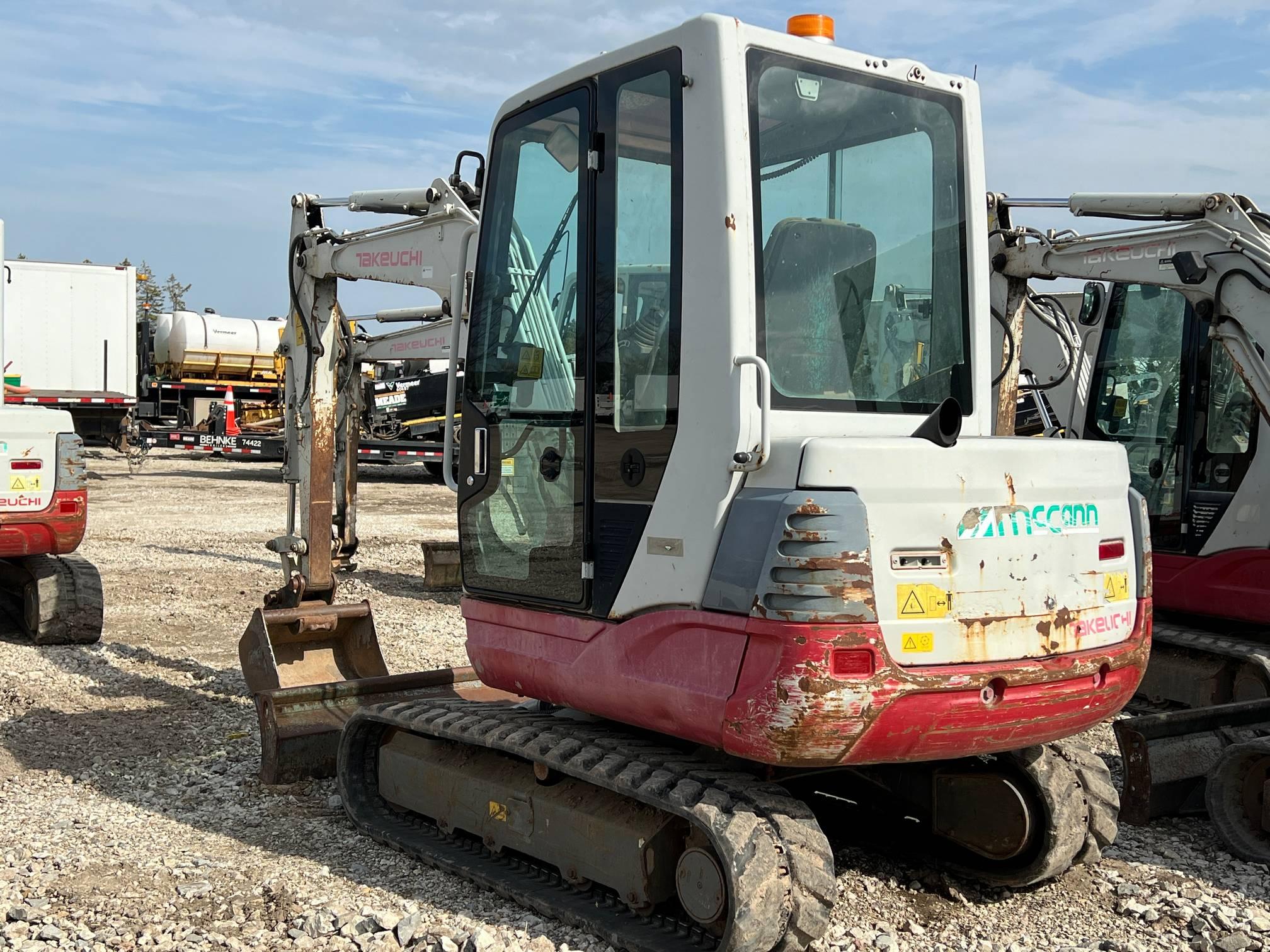 2011  Takeuchi TB235 Mini Excavator