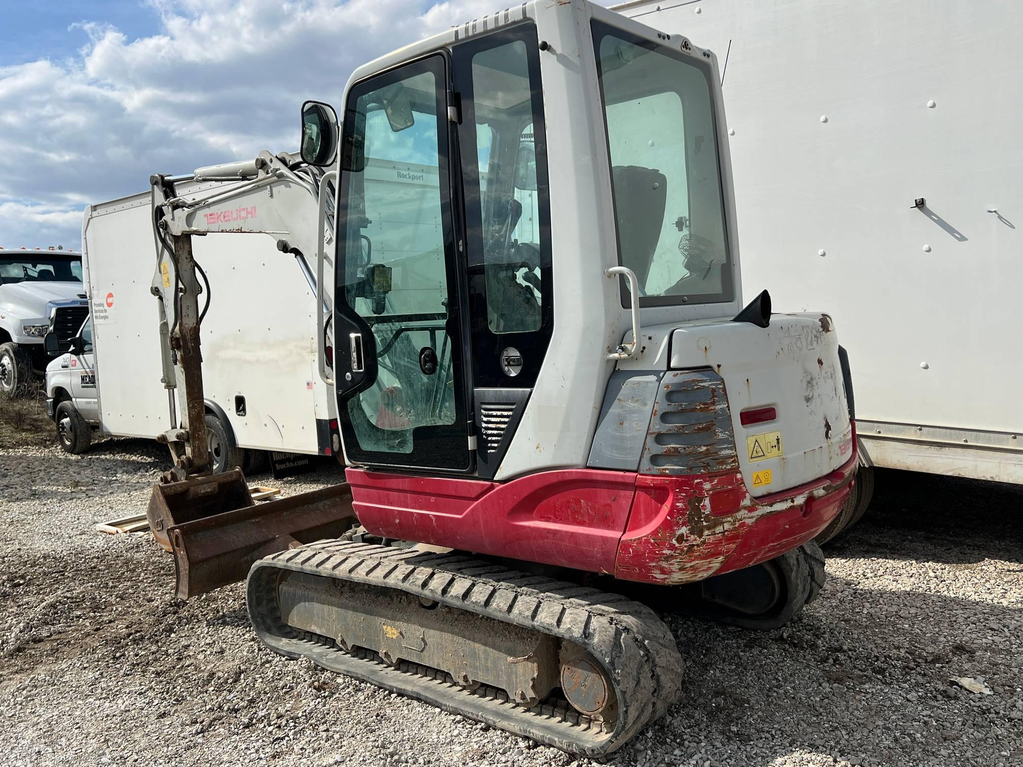 2011 Takeuchi TB235 Mini Excavator