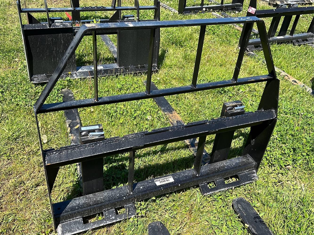 Unused 48" Quick Attach Pallet Forks