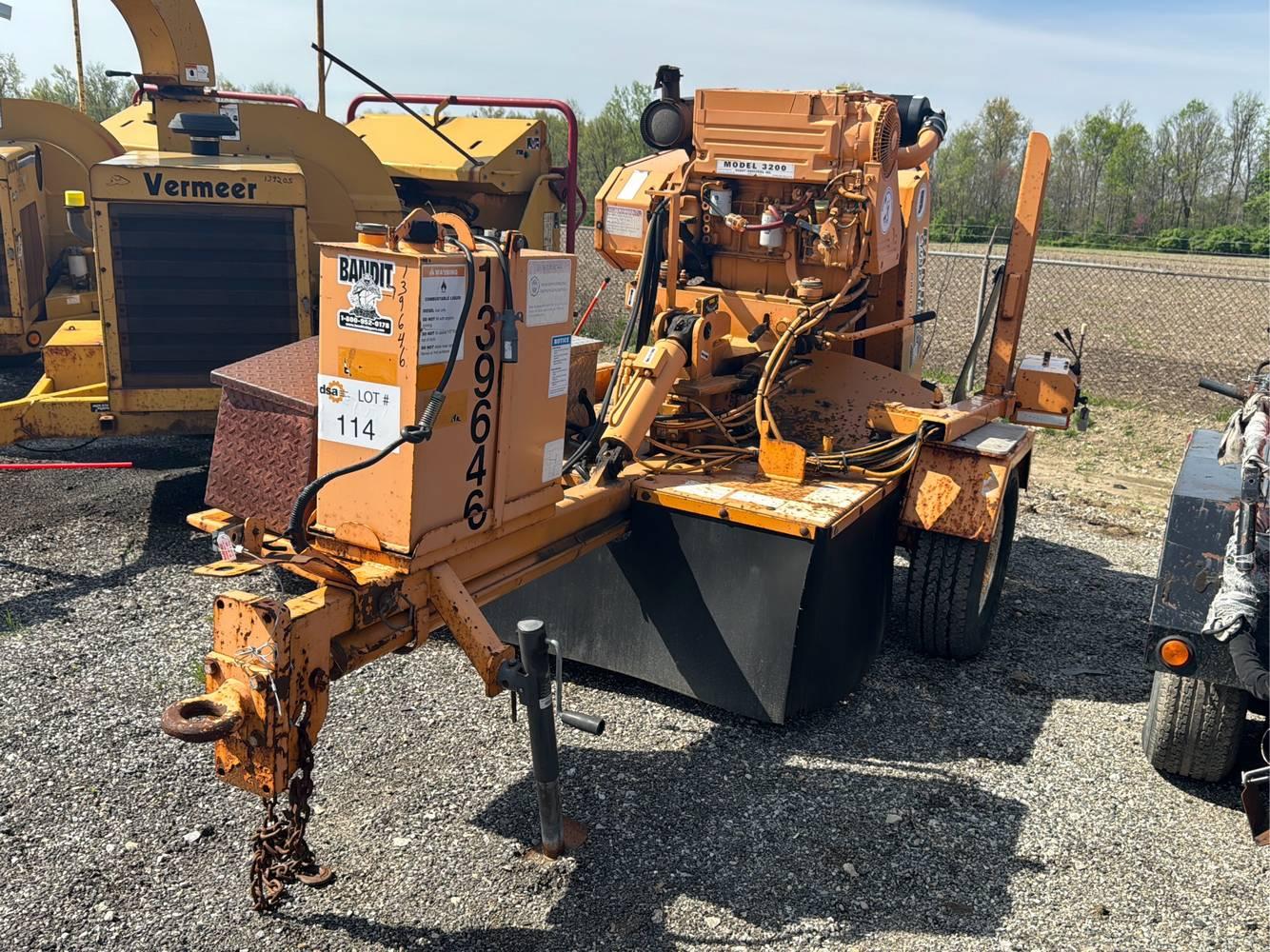 2006 Bandet 3200 Stump Cutter/Grinder