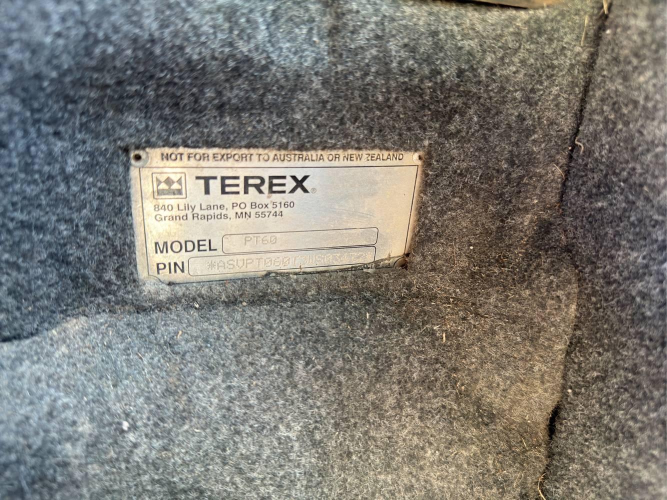 Terex PT60 Track Skid Loader