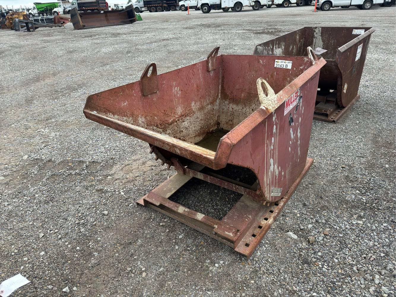 Muller Concrete Fork Dumpster
