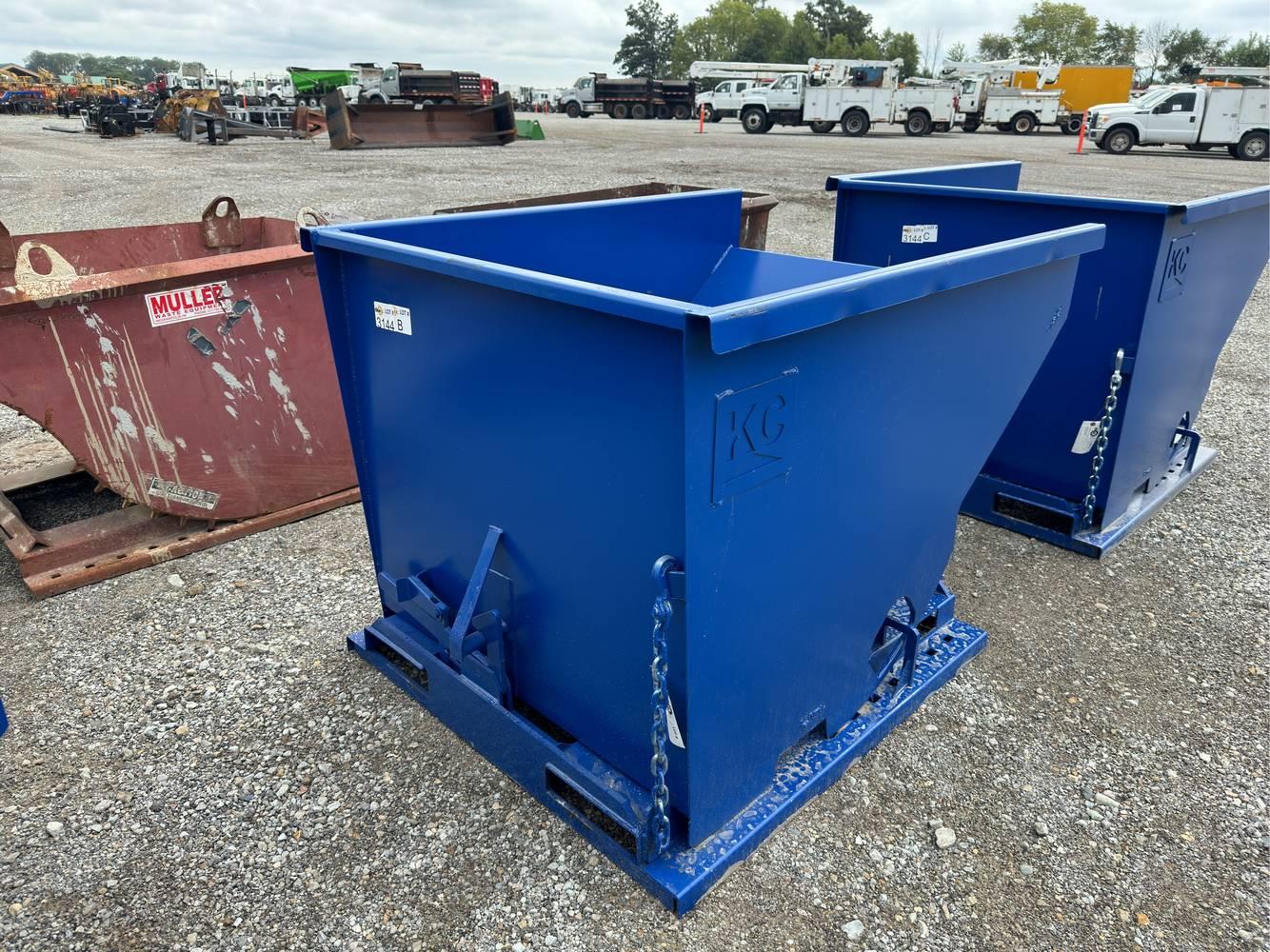 Unused KC Pallet Fork Dumpster