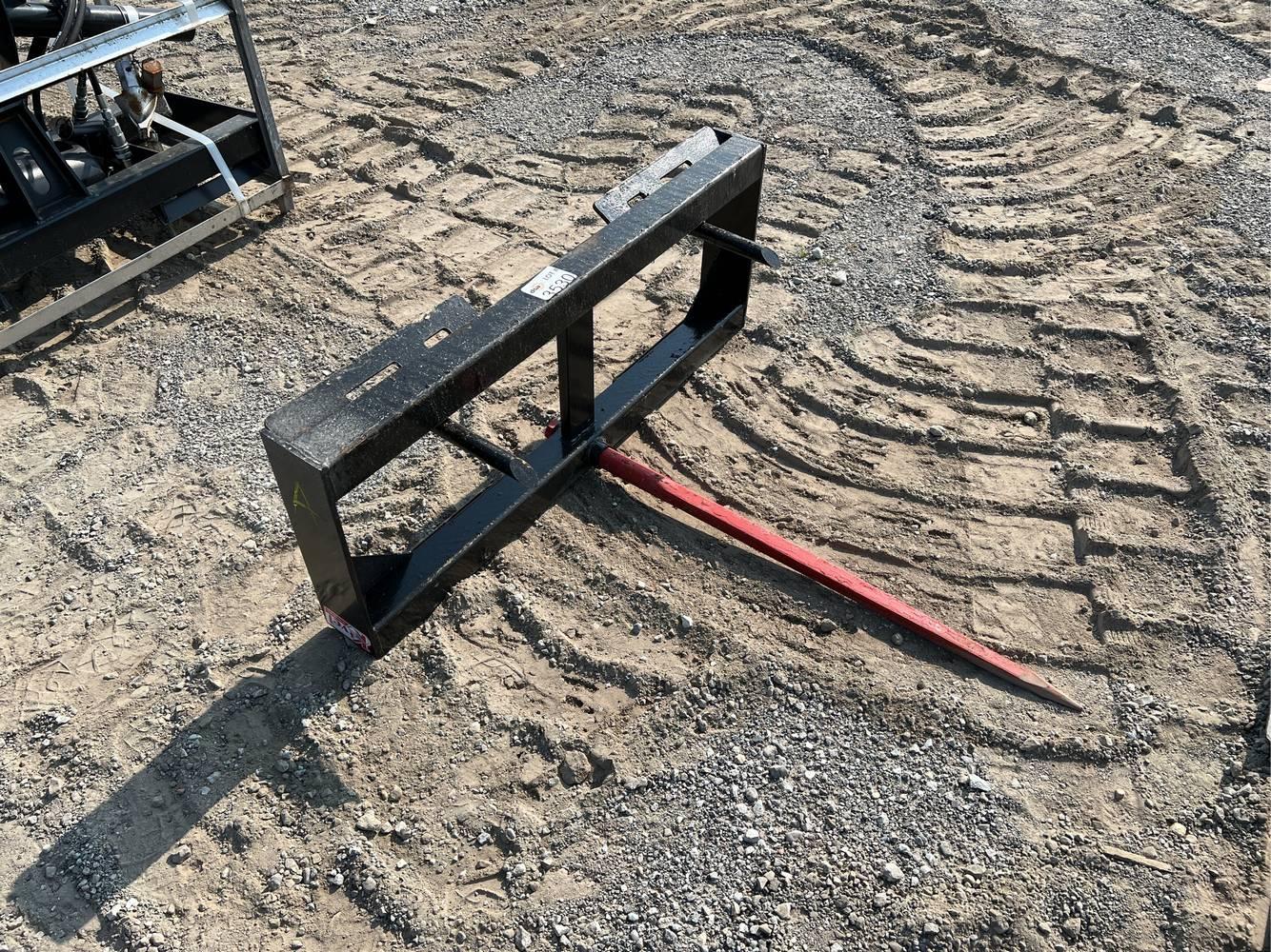 Unused Kivel Hay Bale Skid Loader Mover