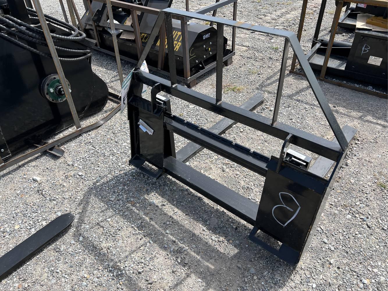 Unused 48" Skid Loader Pallet Forks