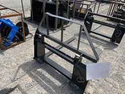 Unused 48" Skid Loader Pallet Forks
