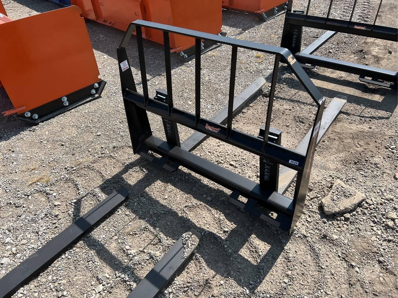 Unused 48” Tomahawk Skid Loader Pallet Forks