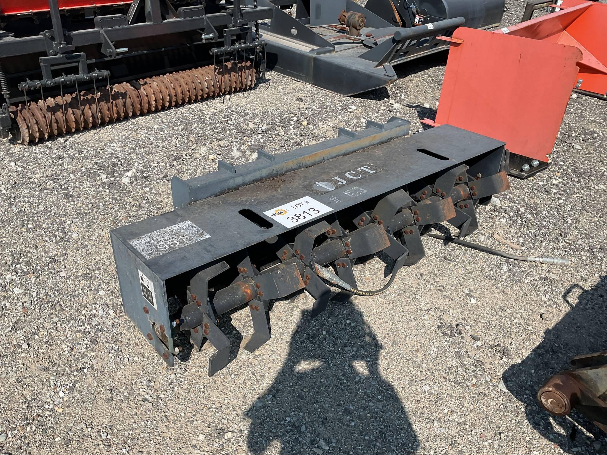 JCT Tiller Skid Loader Attachment