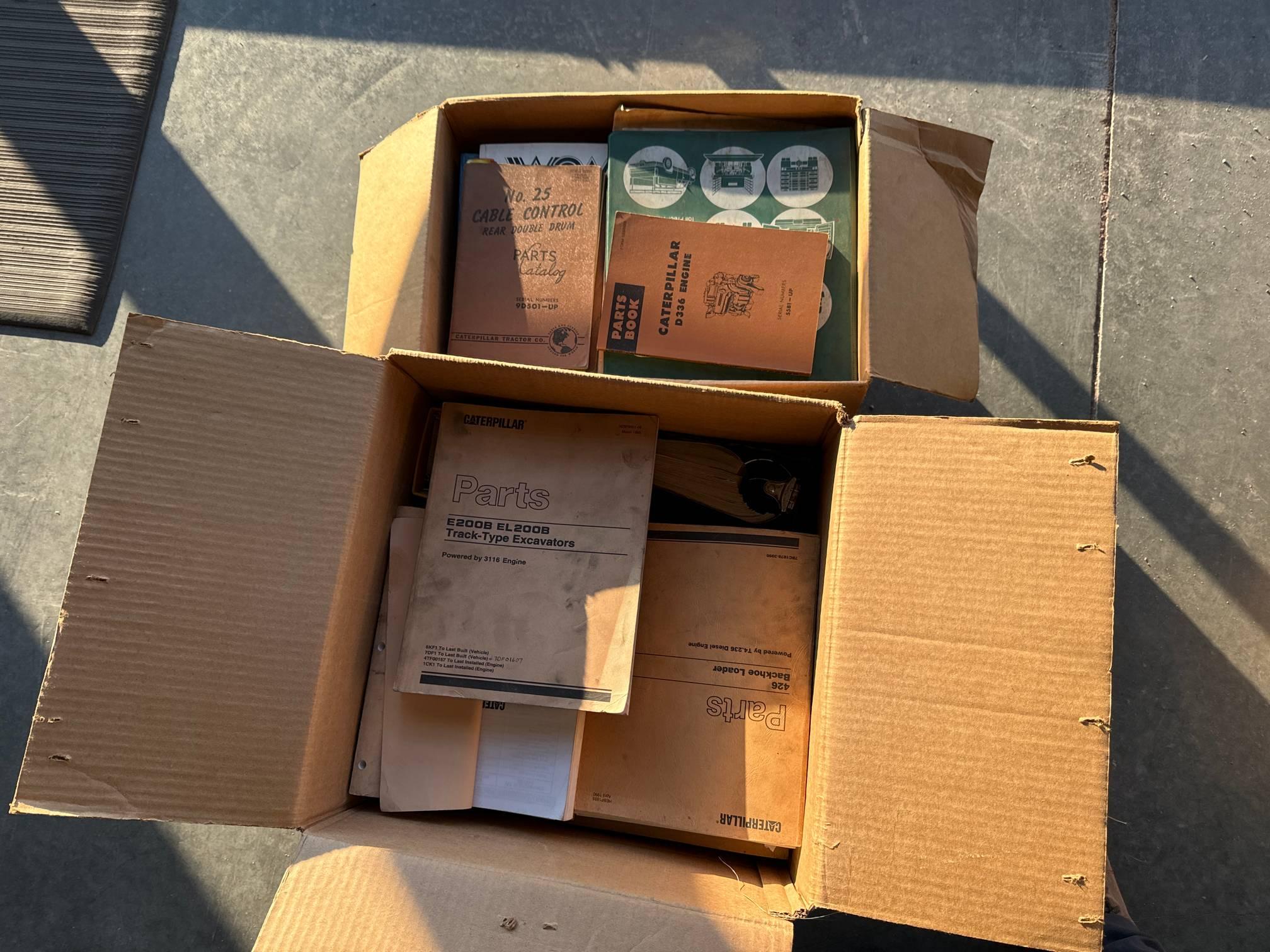 Various Machine Manuals, Parts Books