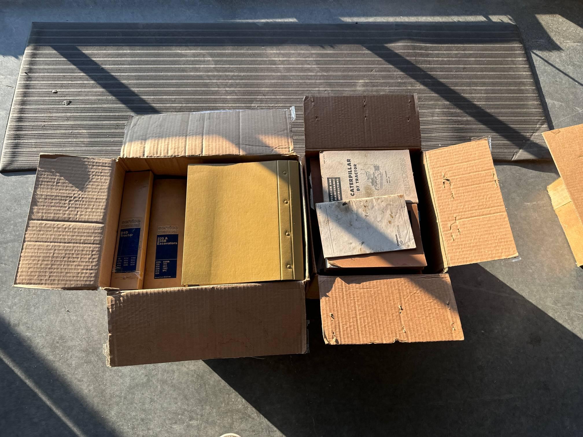 Various Machine Manuals, Parts Books