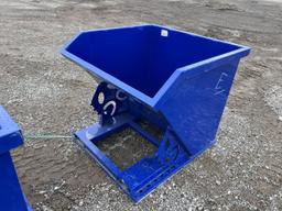 Unused Concrete Dumpster