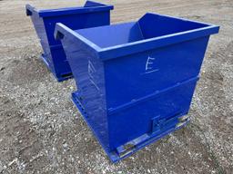 Unused Concrete Dumpster