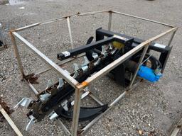 Unused 52” JCT Skid Loader Hydraulic Trencher
