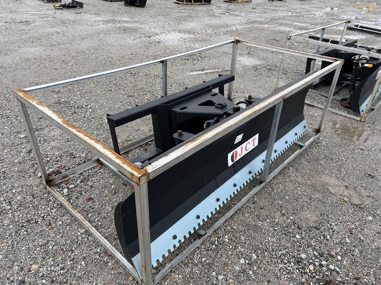 Unused 84” JCT Skid Loader Snow Plow Blade