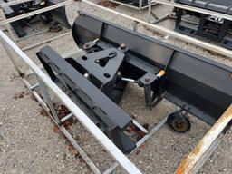 Unused 84” JCT Skid Loader Snow Plow Blade